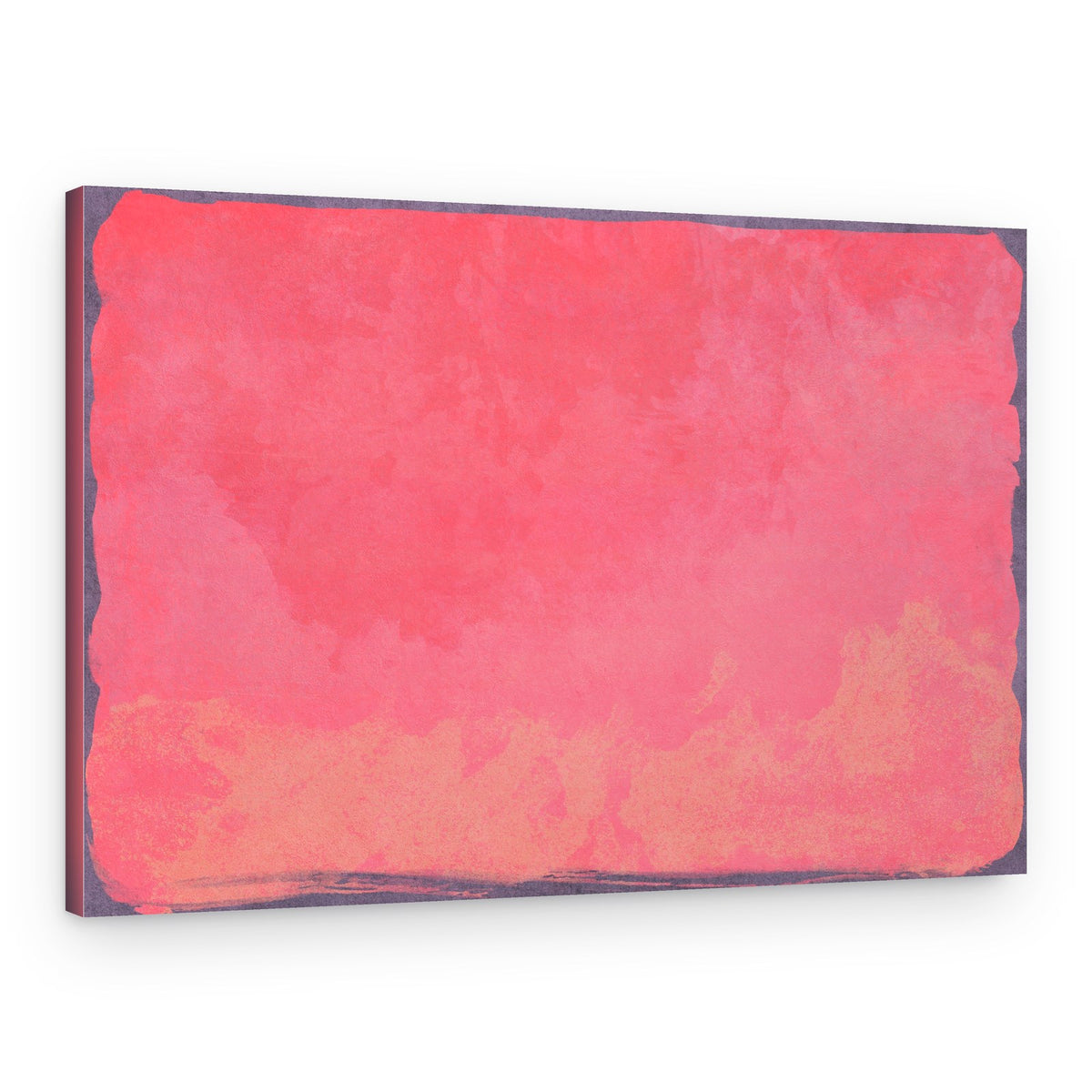 Vibrant Warm Abstract – Canvas Print