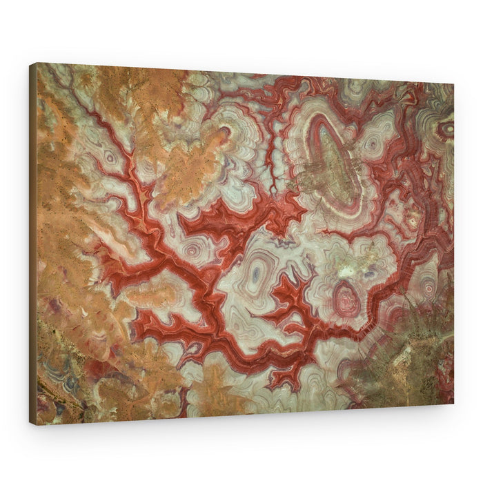 Red Agate Earth – Canvas Print