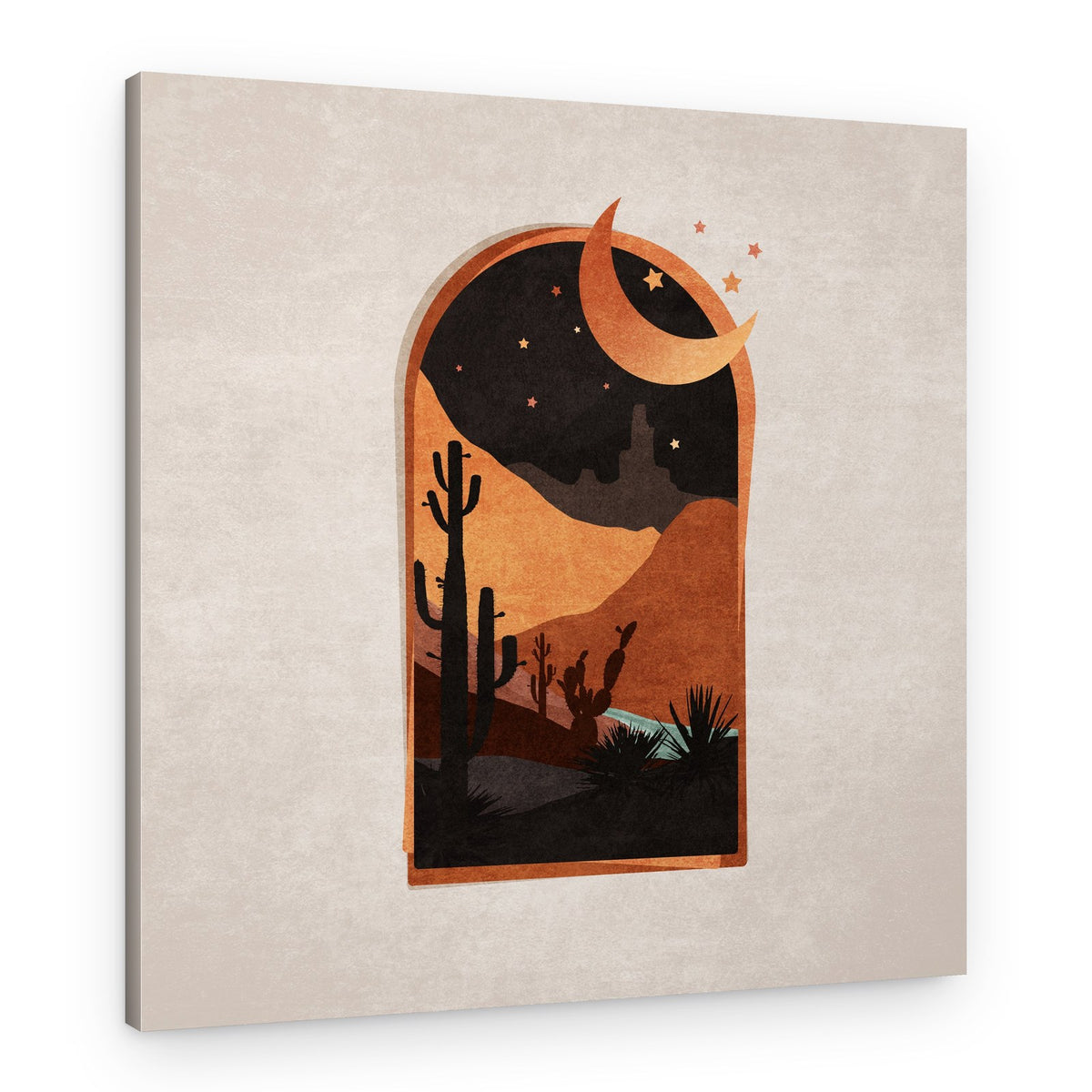 Desert Nightscape – Canvas Print