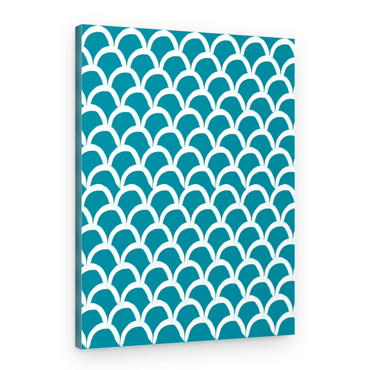Mermaid Scale Pattern – Canvas Print