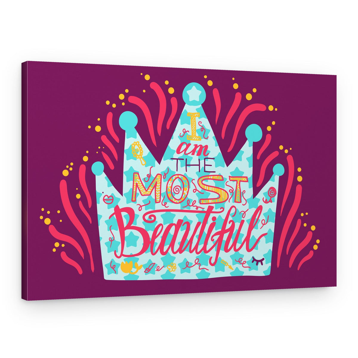 Most Beautiful Crown – Canvas Print