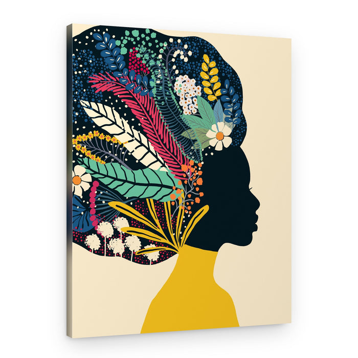Vibrant Botanical Beauty – Canvas Print