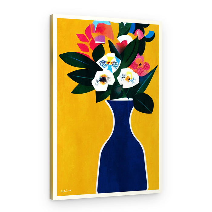 Vibrant Floral Arrangement – Canvas Print