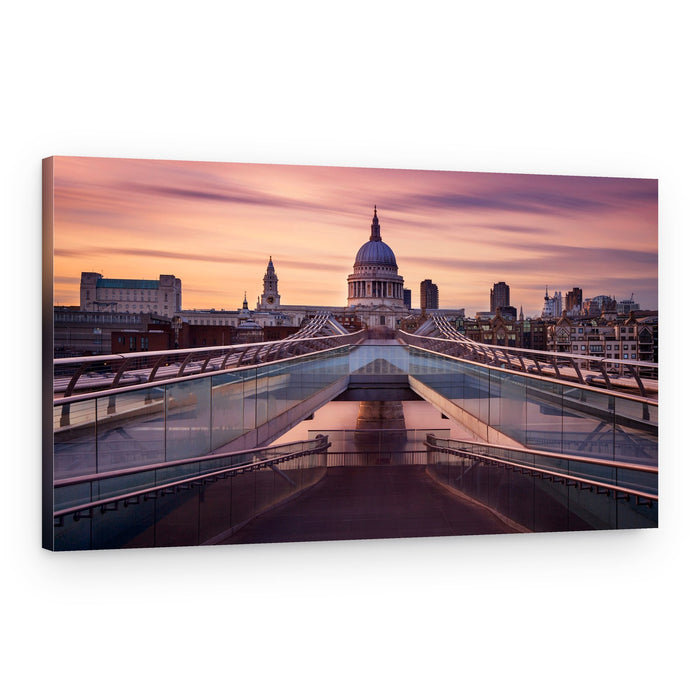 St Paul's Millennium Bridge – Canvas Print