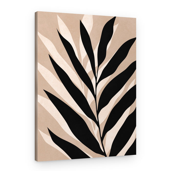 Abstract Palm Layers – Canvas Print