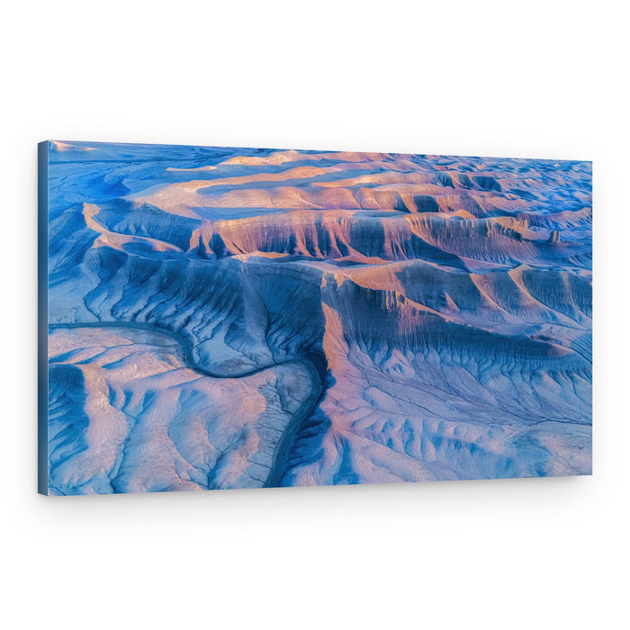 Badlands Morning Glow – Canvas Print