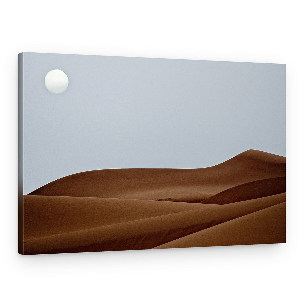 Desert Sun Dunes – Canvas Print