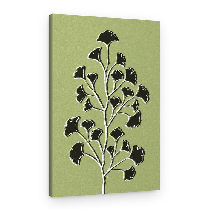 Ginkgo Leaf Branch – Canvas Print