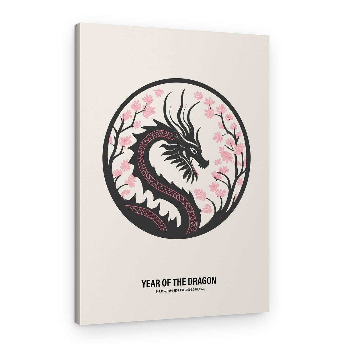 Year Of The Dragon – Canvas Print