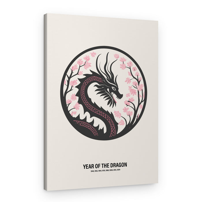 Year Of The Dragon – Canvas Print