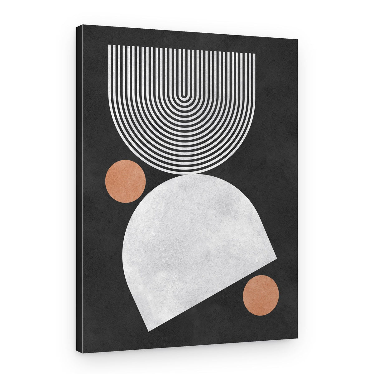 Modern Geometric Balance – Canvas Print