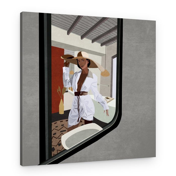 Reflected Elegance – Canvas Print