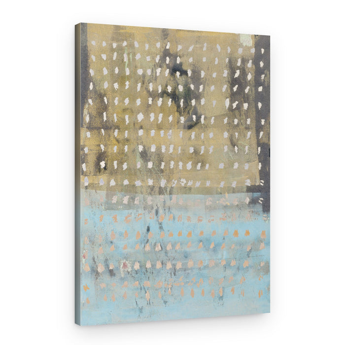 Serene Abstract Grid – Canvas Print