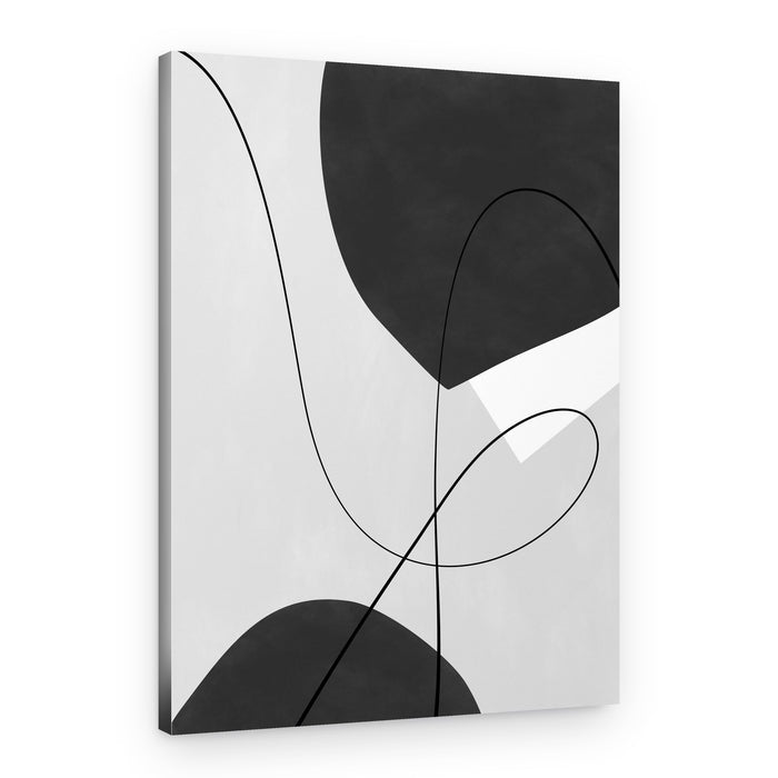 Flowing Abstract Forms – Canvas Print
