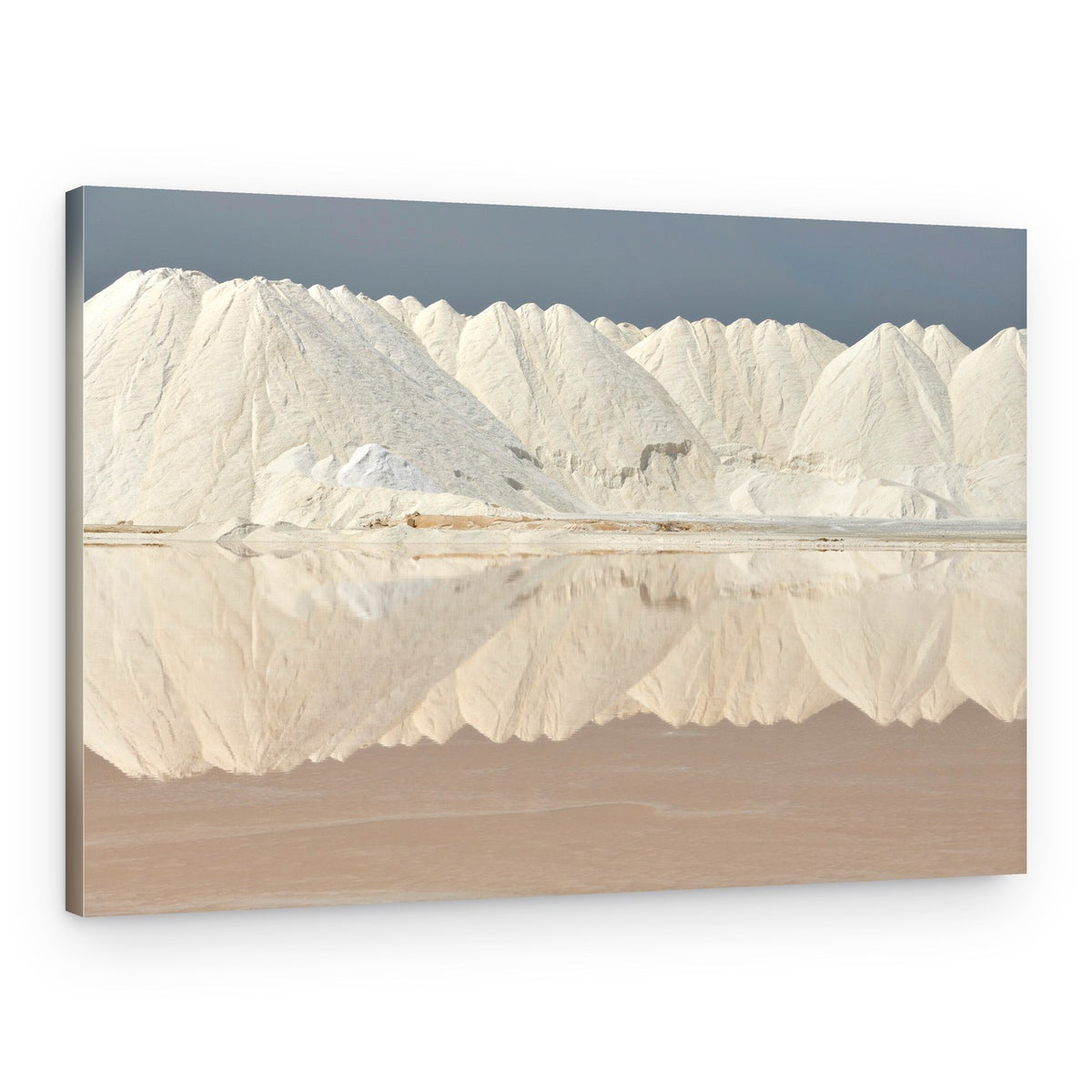 Salt Mountain Reflections – Canvas Print