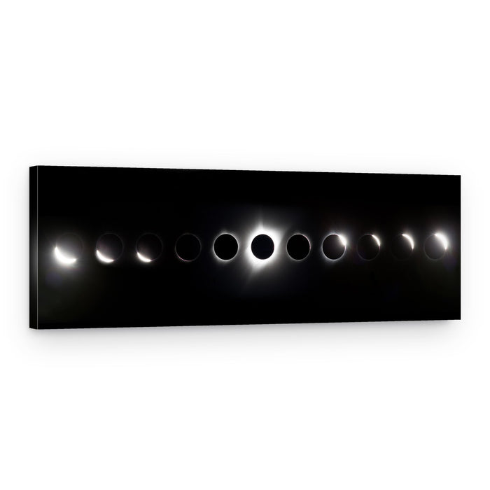 Total Solar Eclipse Sequence – Canvas Print