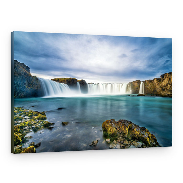 Silky Waterfall Majesty – Canvas Print
