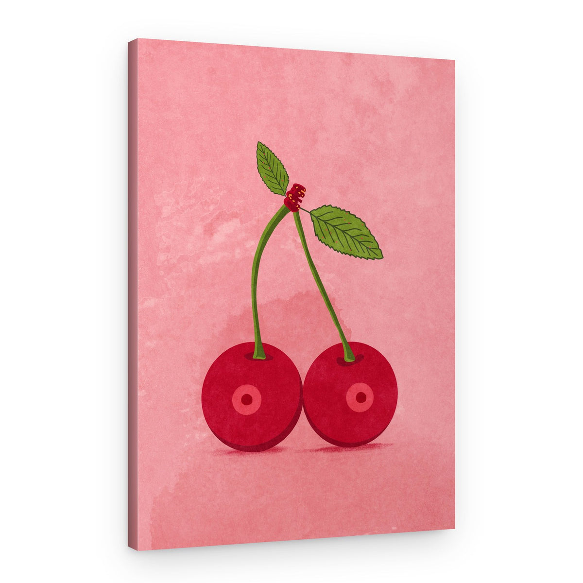 Cherry Boobs – Canvas Print