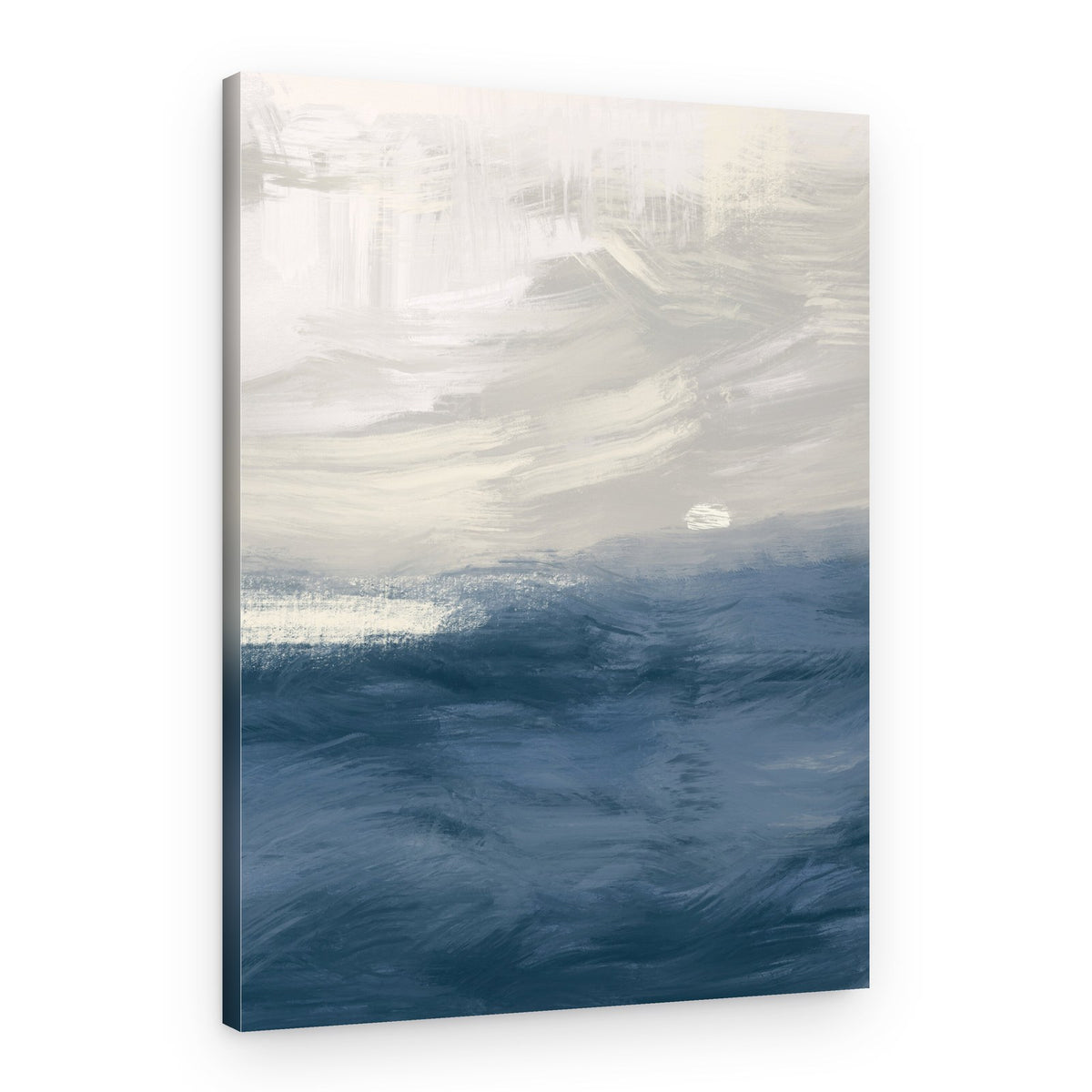 Deep Blue Serenity – Canvas Print