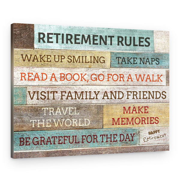 Retirement Canvas Retirement Rules