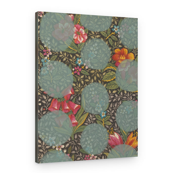Vibrant Floral Garden – Canvas Print