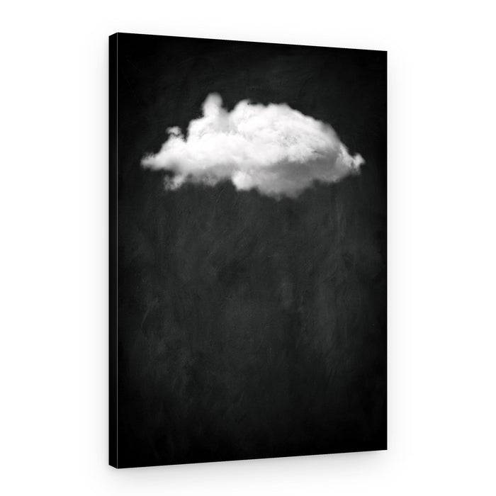 Solitary White Cloud – Canvas Print