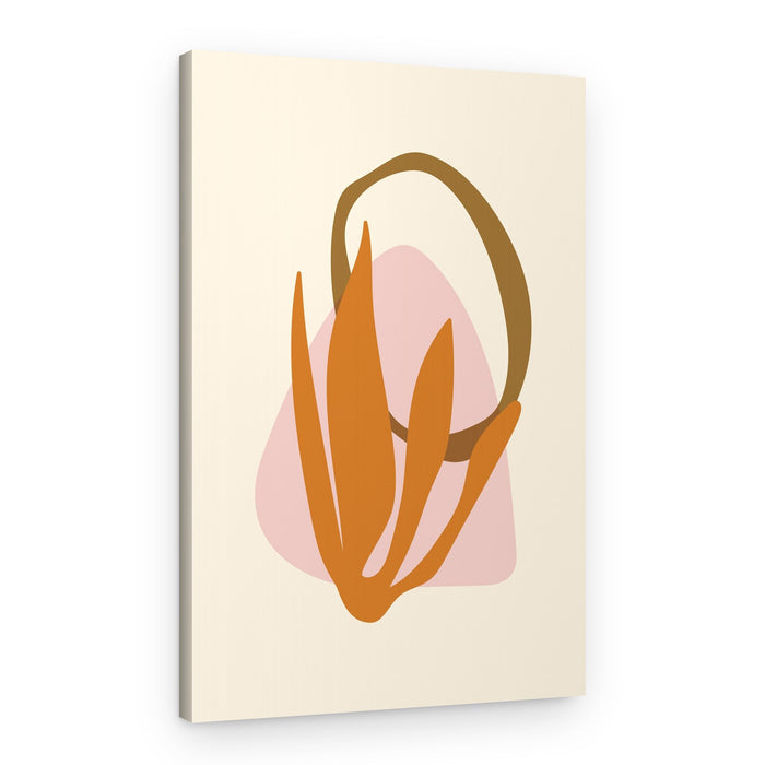 Organic Abstract Shapes – Canvas Print