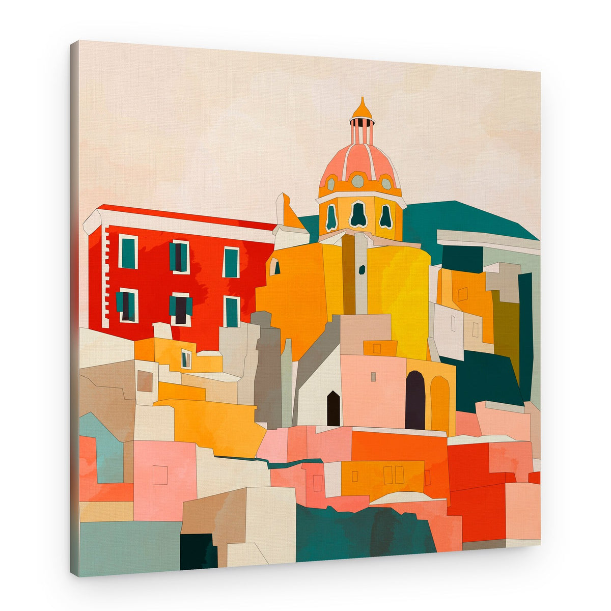 Procida Italy Kopie – Canvas Print