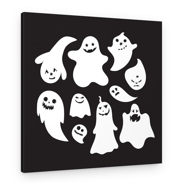 Playful Halloween Ghosts – Canvas Print