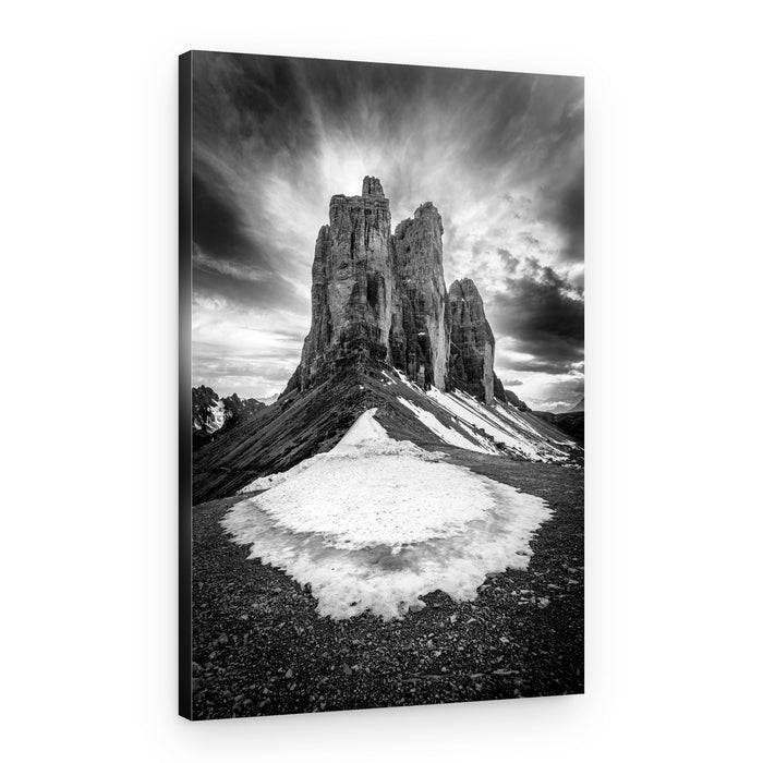 Towering Mountain Peaks – Canvas Print