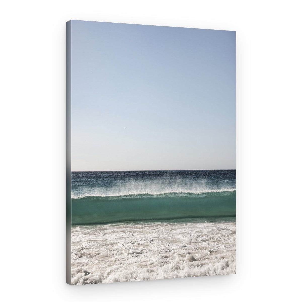 Ocean Landscape With Waves – Canvas Print