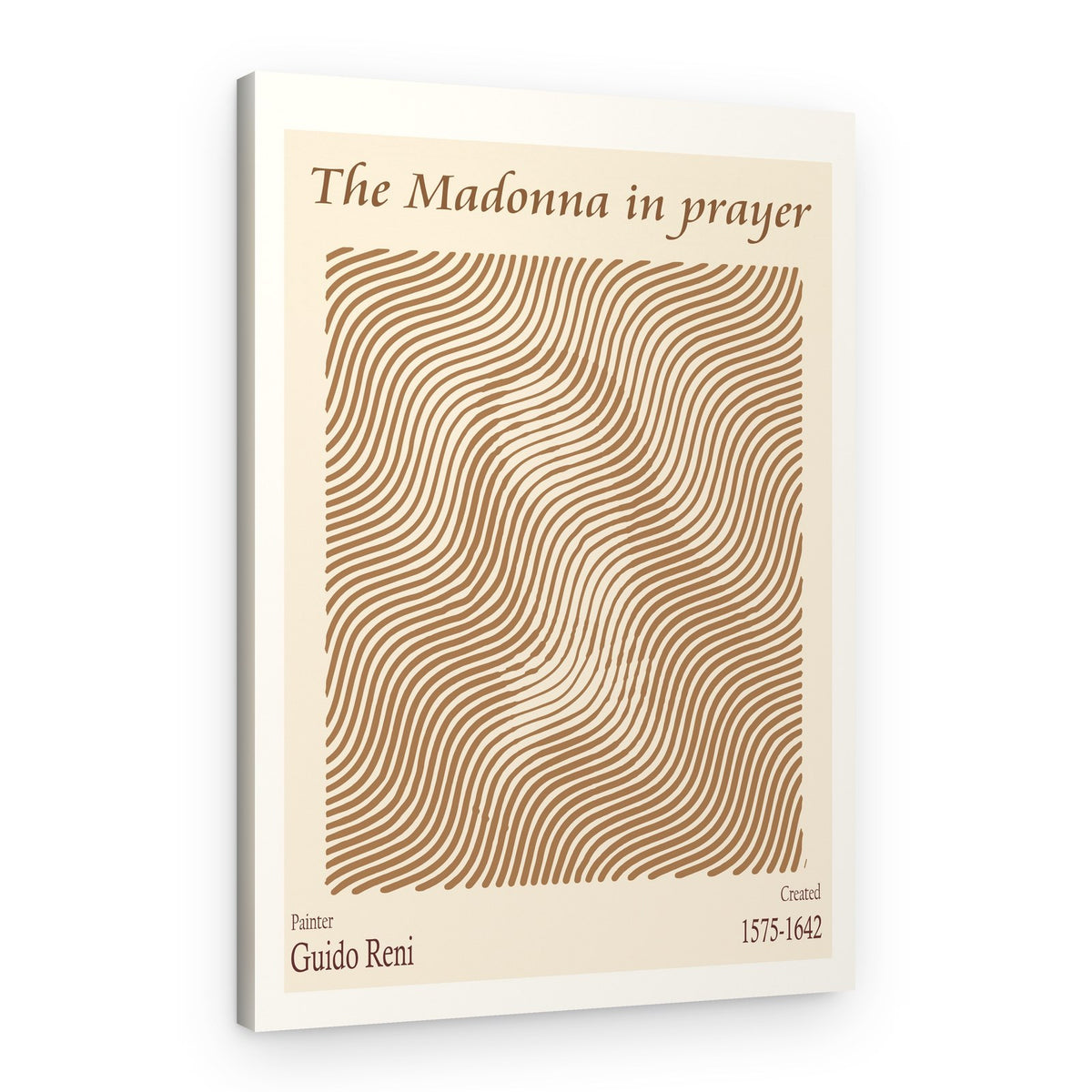 Madonna In Prayer – Canvas Print