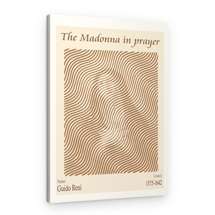 Madonna In Prayer – Canvas Print