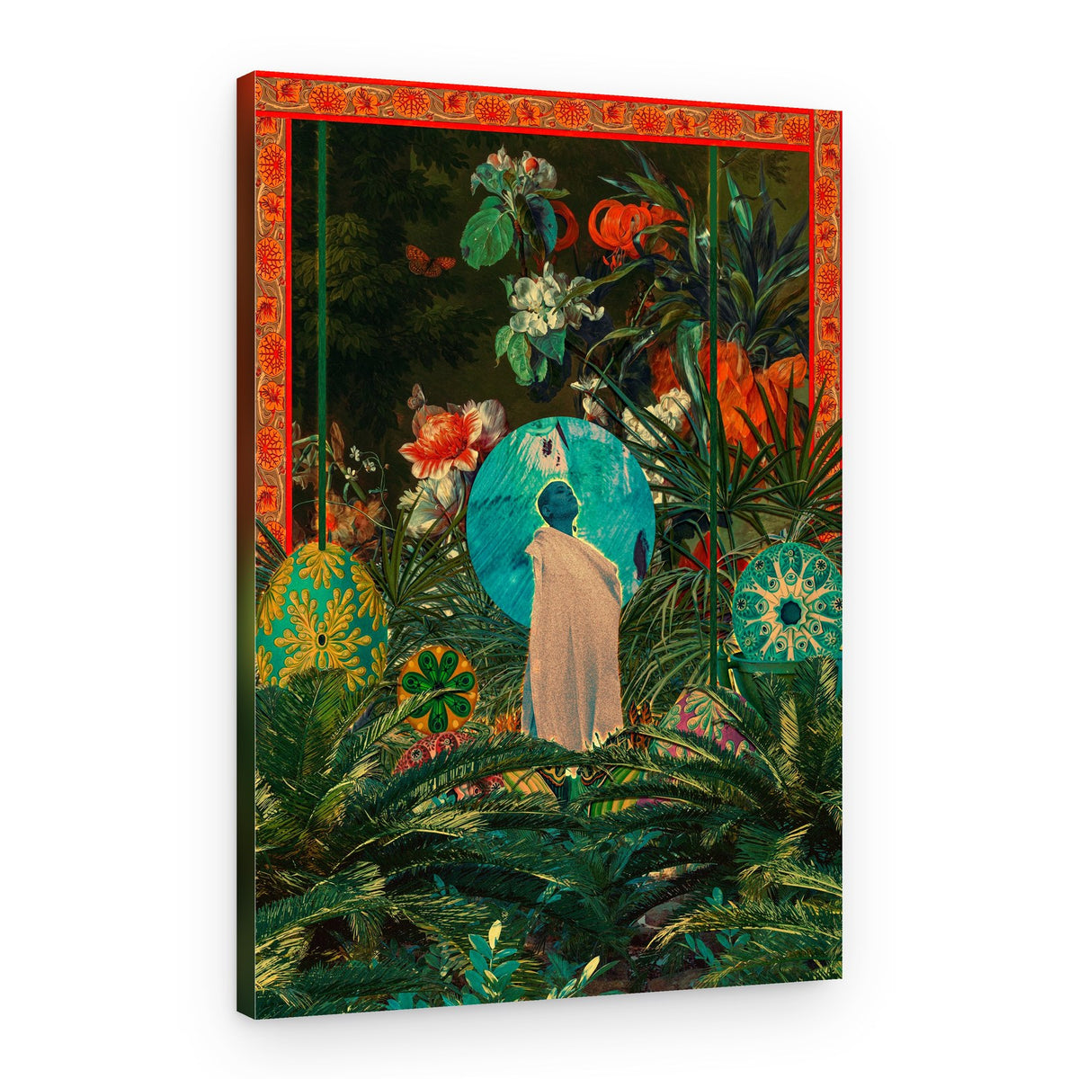 Lush Fantasy Figure – Canvas Print