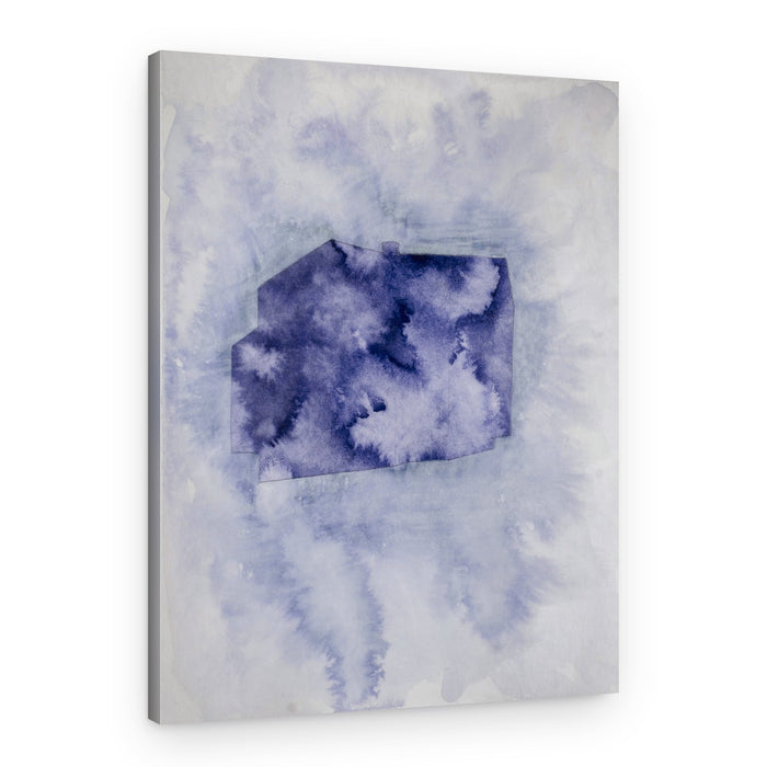 Misty Blue Home – Canvas Print