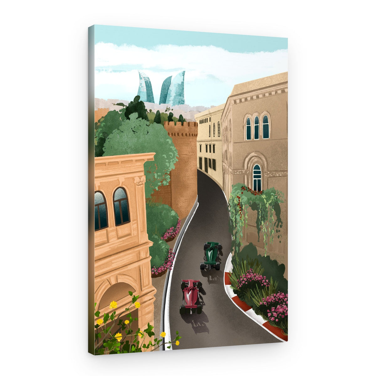 Baku Azerbeidzjan – Canvas Print