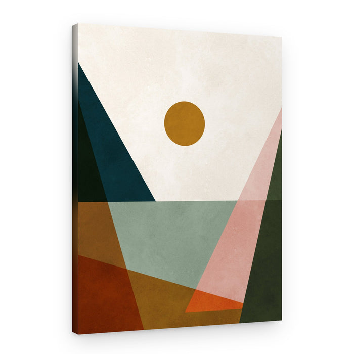 Abstract Desert Sun – Canvas Print