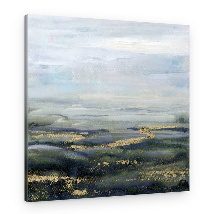 Serene Golden Valley – Canvas Print