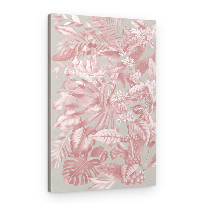 Pink Tropical Botanicals – Canvas Print