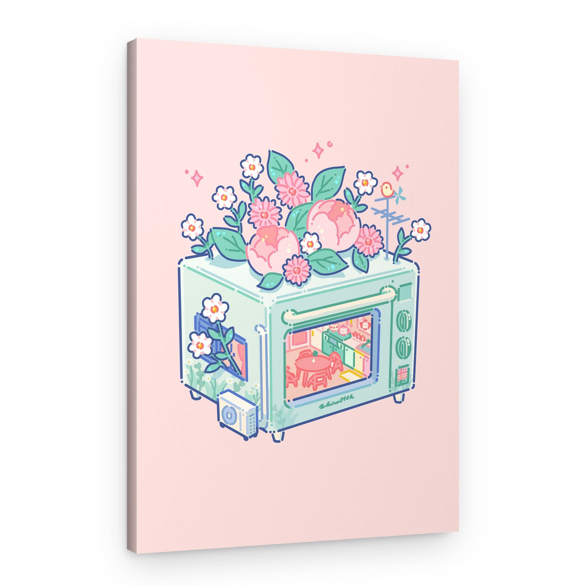 Cozy Oven Home – Canvas Print