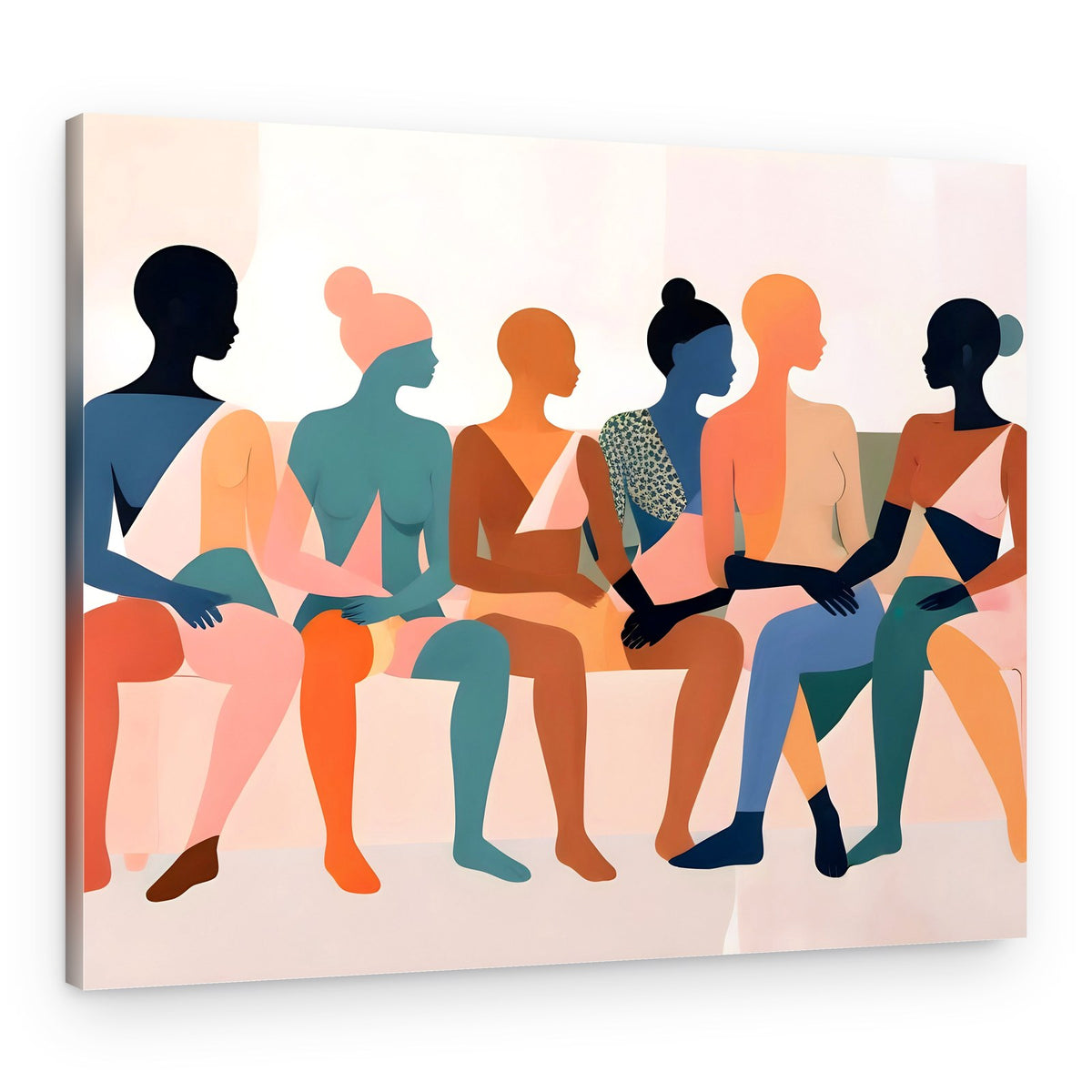 Diverse Women United – Canvas Print