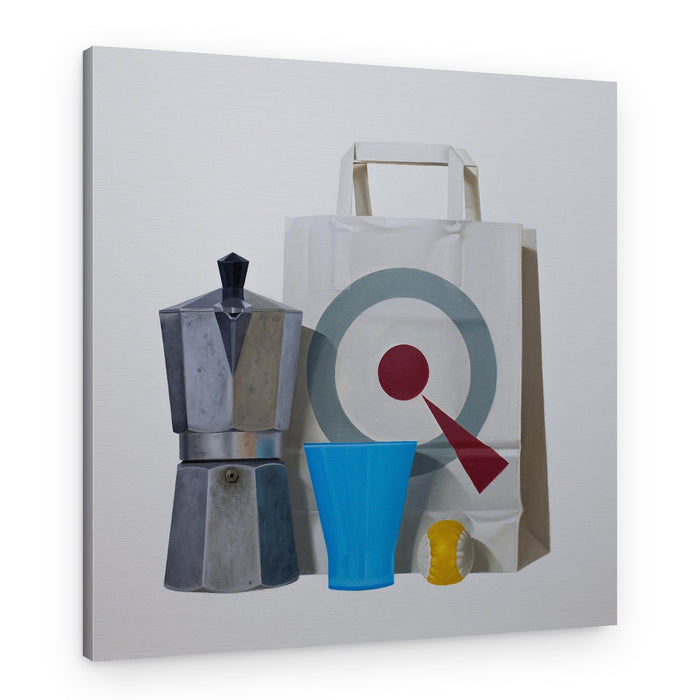 Modern Coffee Still Life – Canvas Print