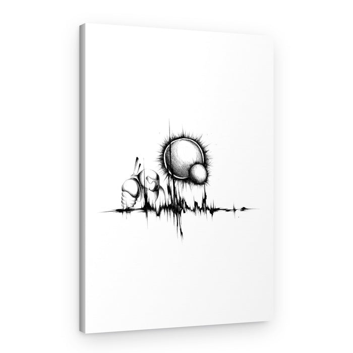 Astronaut Cosmic Gaze – Canvas Print