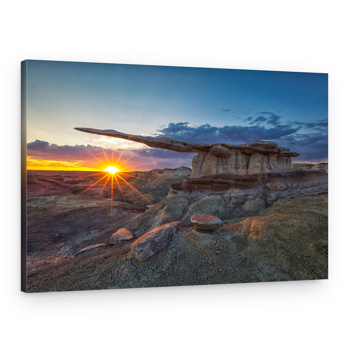 Desert Sunset Formation – Canvas Print