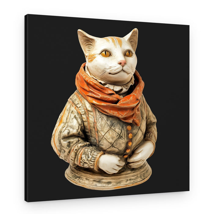 Noble Cat Gentleman – Canvas Print