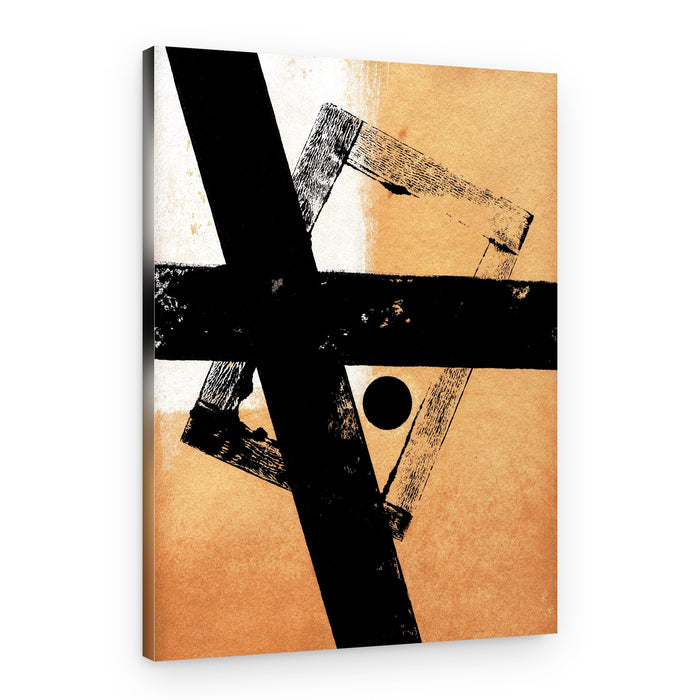 Bold Geometric Composition – Canvas Print