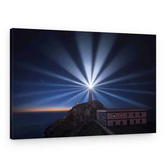 Starry Night Lighthouse – Canvas Print
