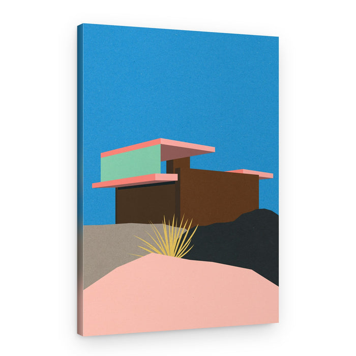 Kaufmann Desert House – Canvas Print