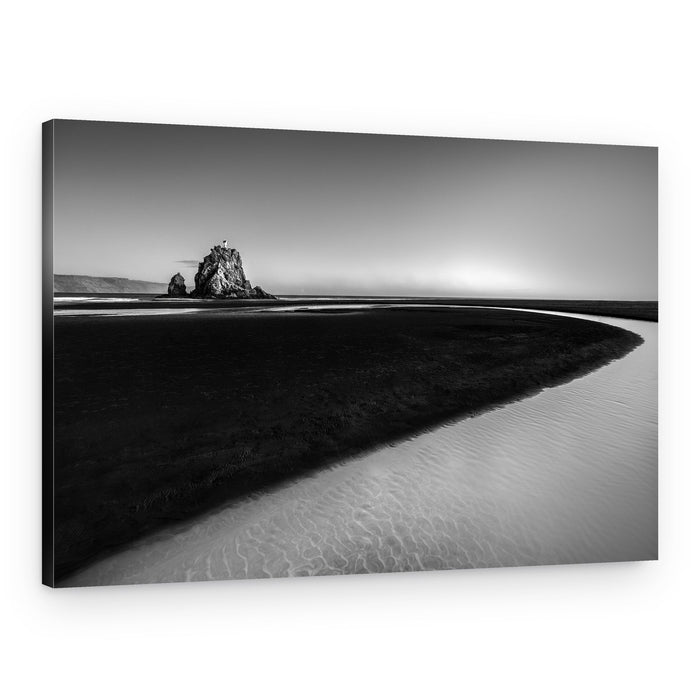 Coastal Island Lighthouse – Canvas Print