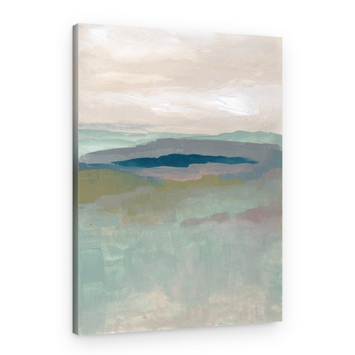 Muted Lake Landscape – Canvas Print